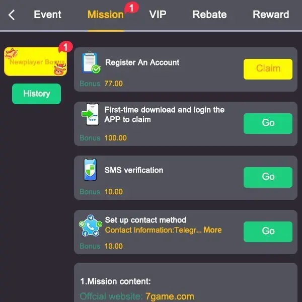 7GAME APK Oficial Baixar Indonesia